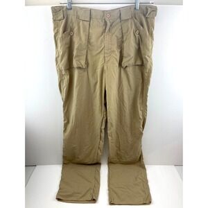Vintage Orvis Bone Fish Scrubs Pants Mens 36x35 Nylon Hiking Fishing Outdoors